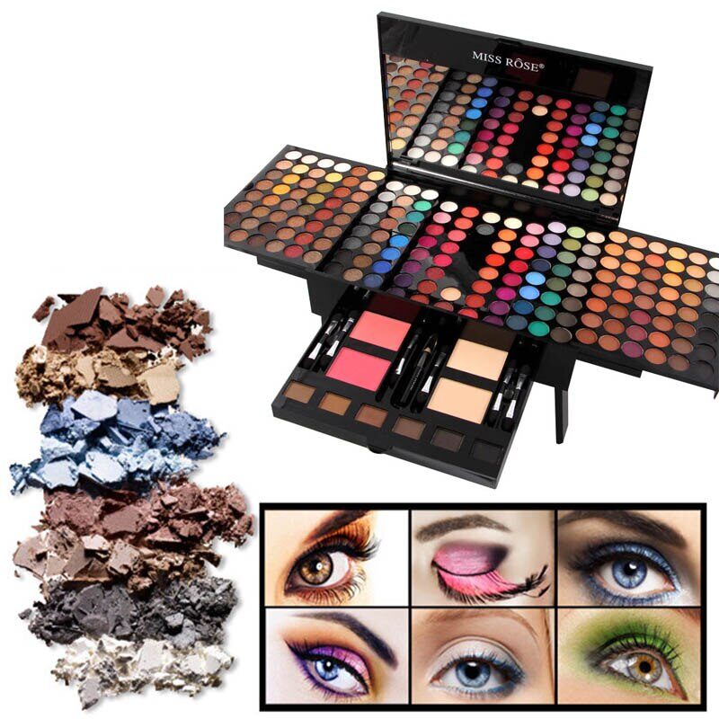 180 Colors Eyes Shadow Blush Set Personalized Piano-shaped