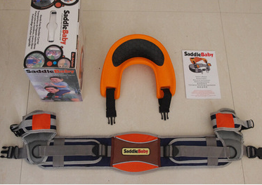 Hands-Free Shoulder Carrier with Ankle Straps and Cushioned