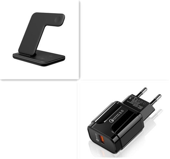 Compatible With Three-in-one Bracket Wireless Charger Mobile Phone