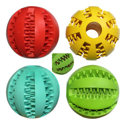 Rubber Food Ball Bite Resistant Dog Toy Mint