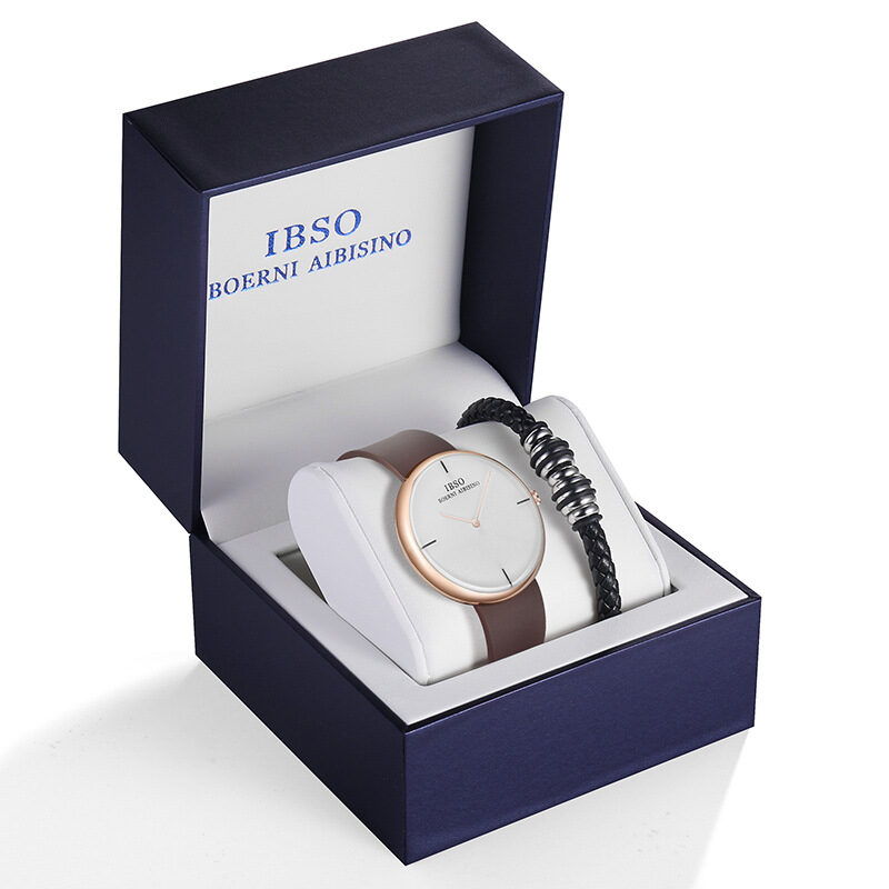 Men's watches creative quartz watch set