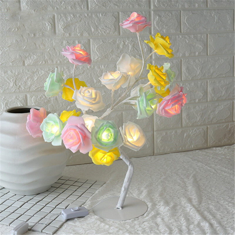 LED tree light rose small
