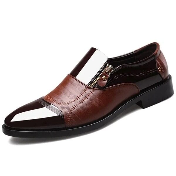 summer new shoes men's business dress large size