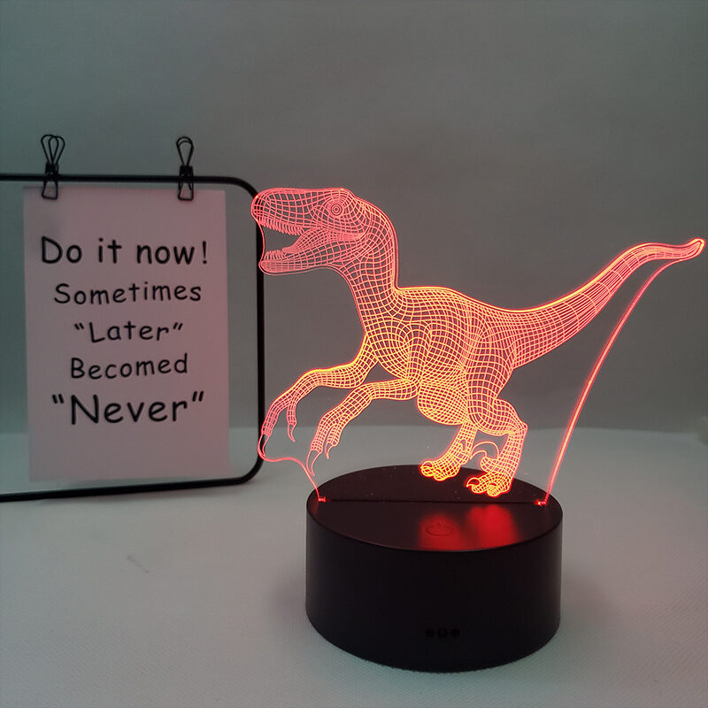 Night lamp remote control desk toy gift
