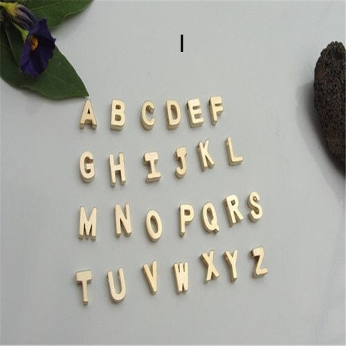 Peach Heart Shaped Letter Necklace Clavicle Chain