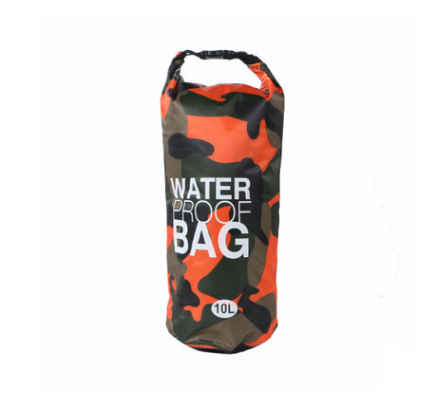 Camouflage waterproof bucket bag beach outdoor drifting
