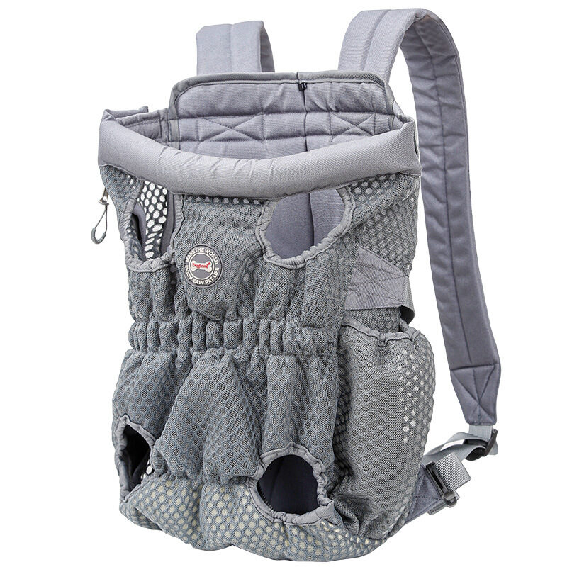 Pet Carrier Backpack Outdoor Travel Mesh Breathable Shoulder