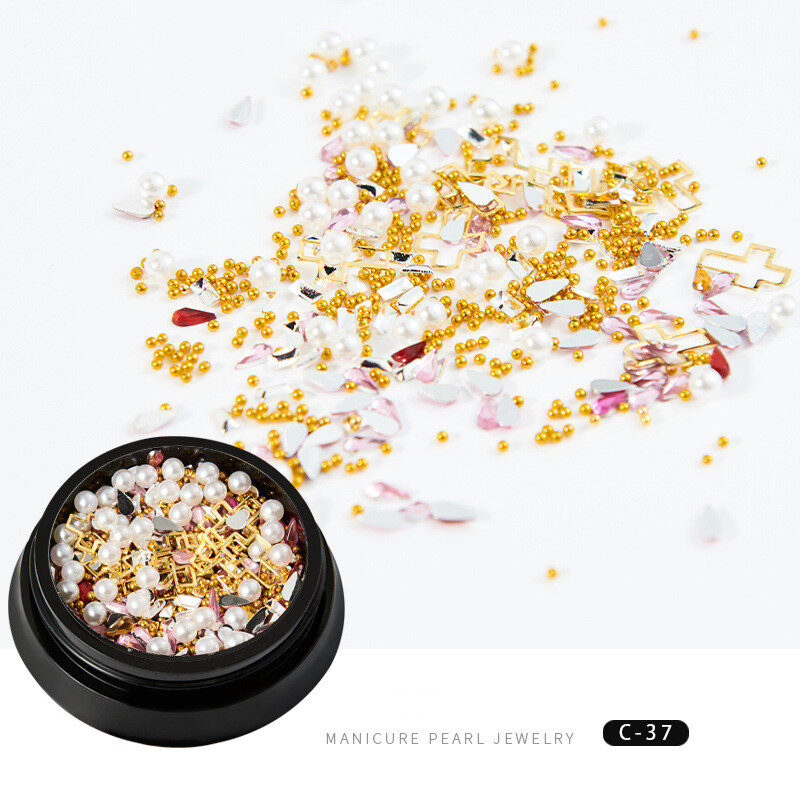 Nail Xingyue popular copper round rivets sequins drill