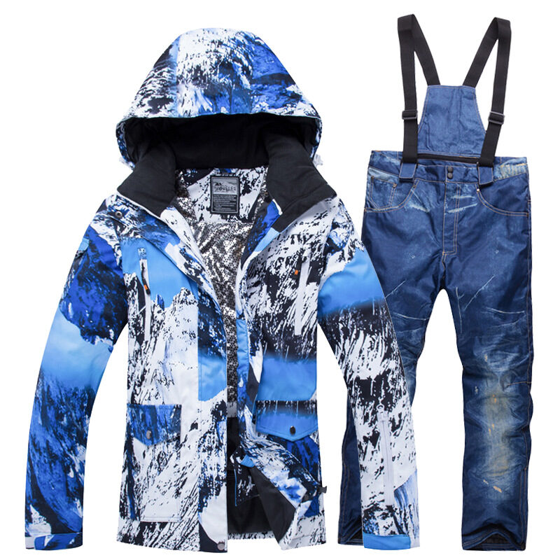 New ski suits for men and women waterproof