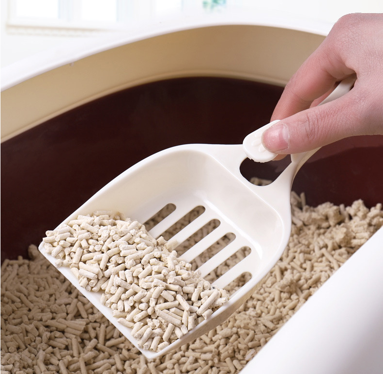Plastic cat litter shovel head shovels