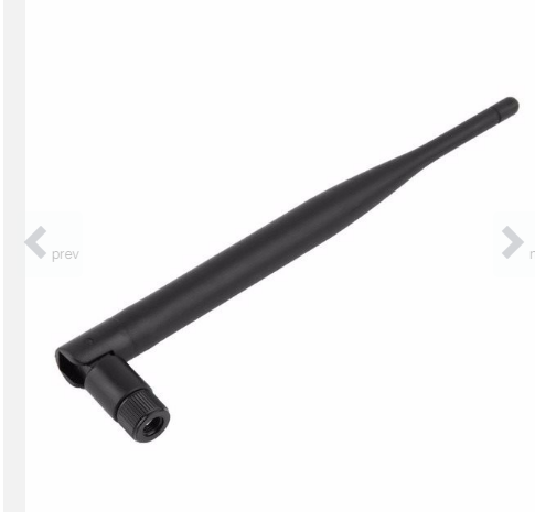 Wifi 2.4Ghz 5dB wireless intensifier has flexible rubber