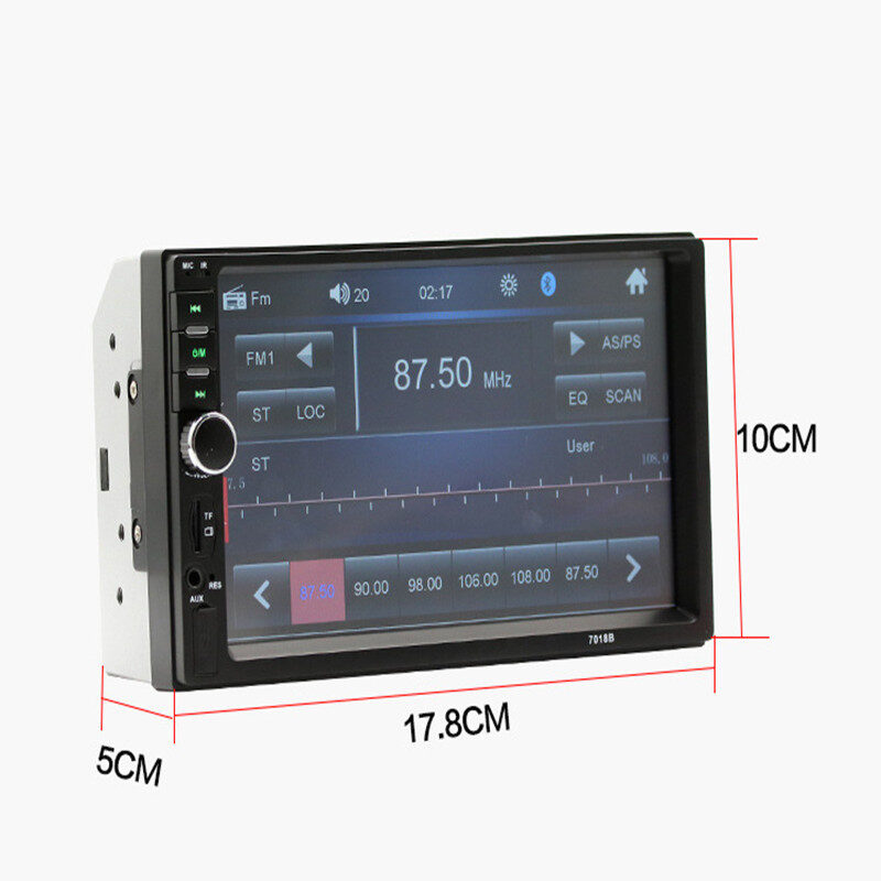 Mobile phone interconnection universal 7-inch dual spindle vehicle