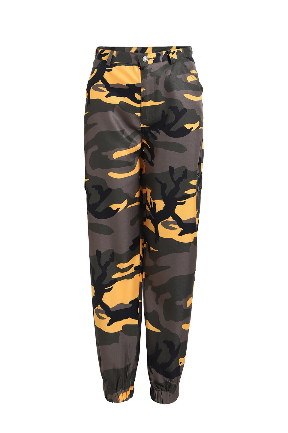 New Camouflage Workwear Denim Casual Pants Harem