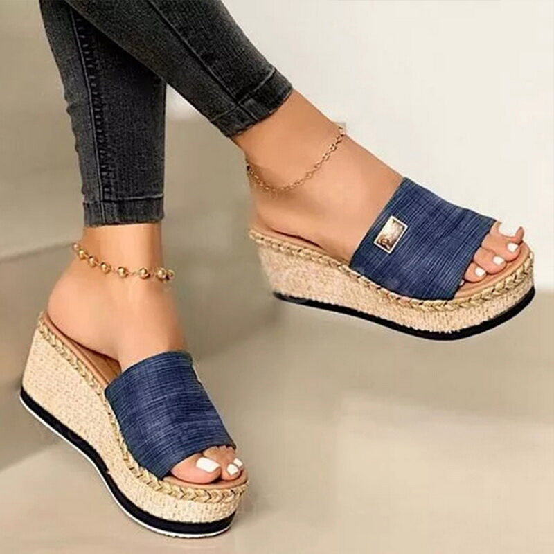 Platform sandals wedge heels fashion