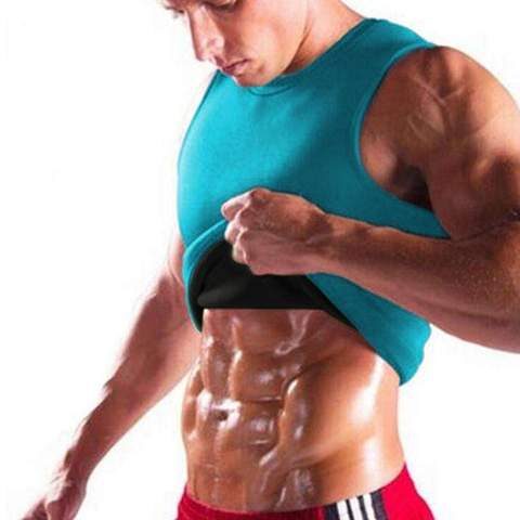 Men's Body Shaping Neoprene Sauna Vest With LOGO