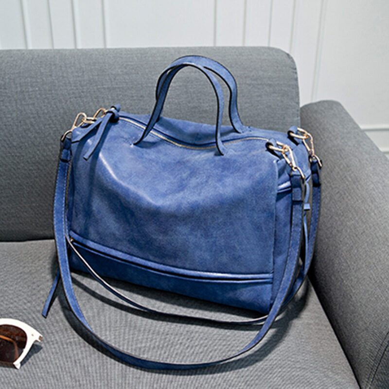 female fashion handbags bag retro matte leather locomotive