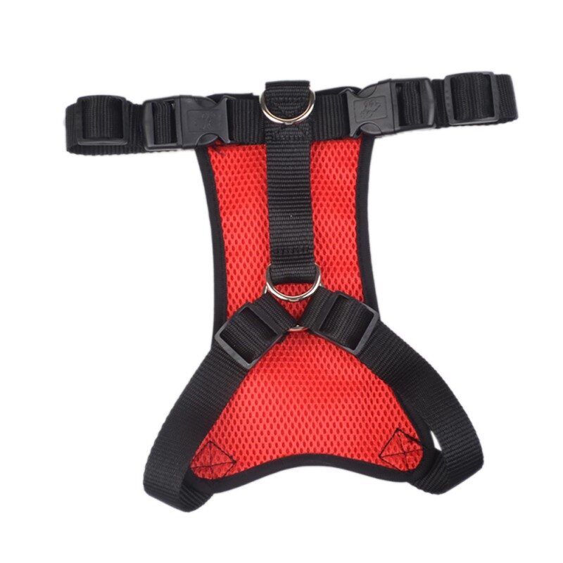Pet car seat belt dog's reflective chest back