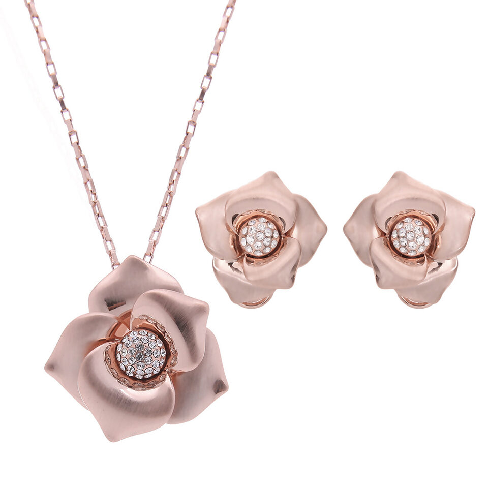 goods bride wedding jewelry necklace set ball drill