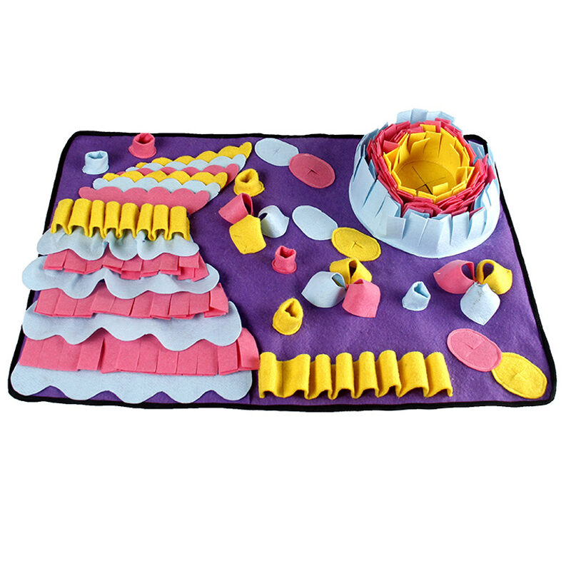 Pet Sniffing Pad Training Blanket Feeding Mat Dog