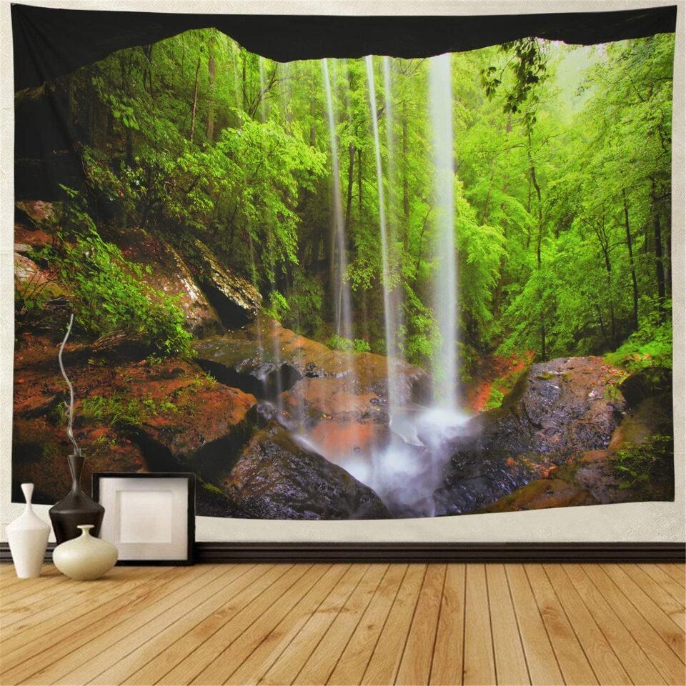 Big Tapestry Beautiful Natural Forest Large Wall Hanging