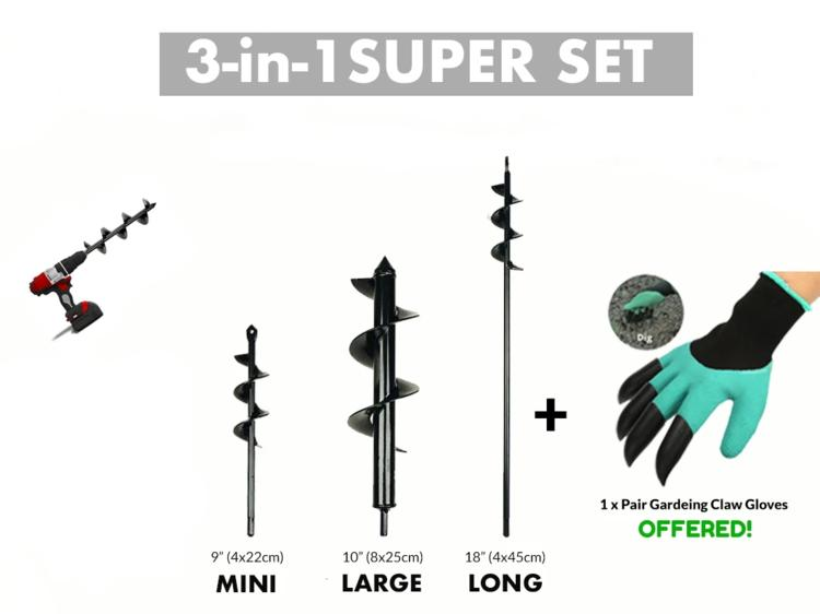 Spiral Loosening Drill Bit Alloy Ground