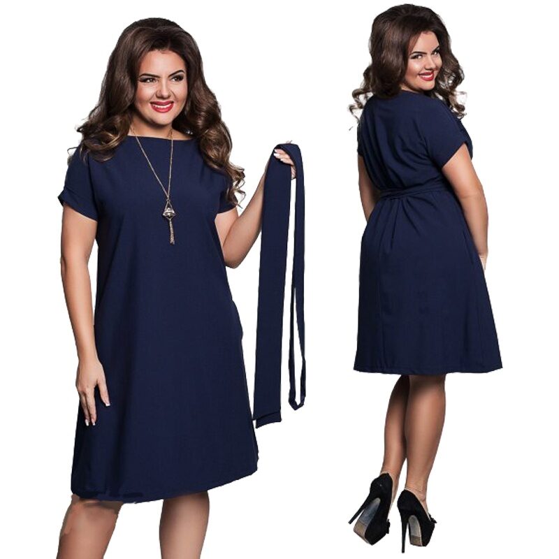 Plus size dress for women big ladies clothing