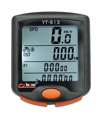 Multifunctional Waterproof Code Meter Odometer Speedometer Watch Bogle