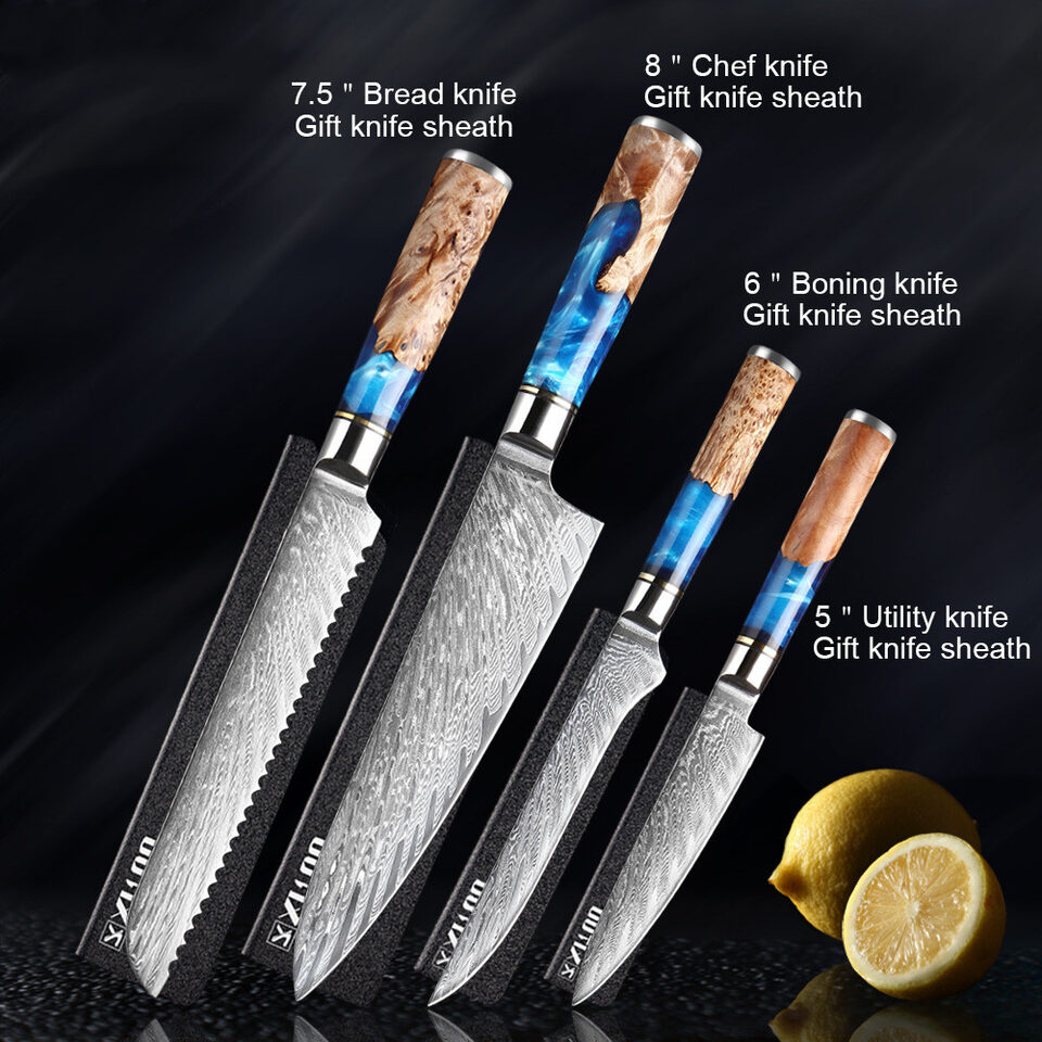 Kitchen Knife Set Chef's Meat Chopping