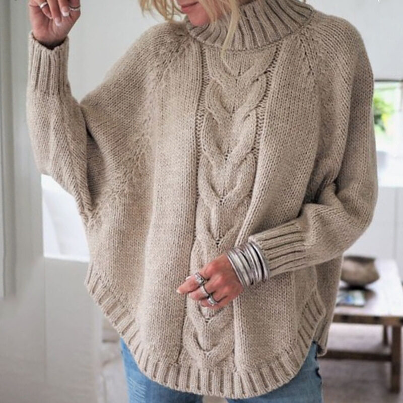 Pullover sweater women loose