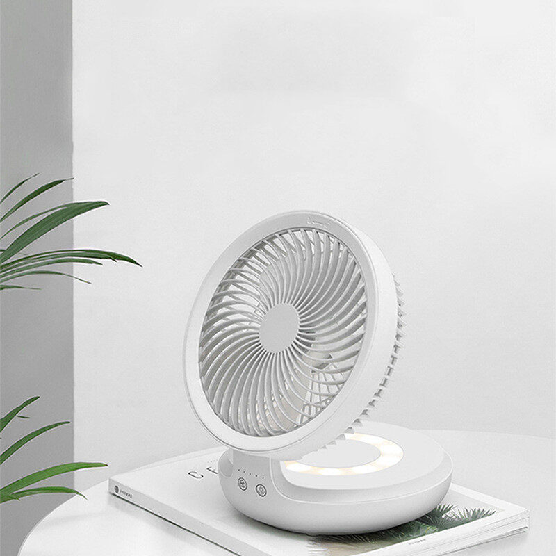 Wireless Suspended Air Circulation Fan USB Rechargeable Folding