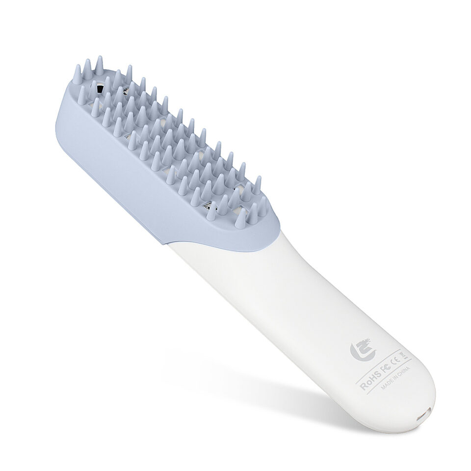 Pet Silicone Massage Brush Deodorant Sterilization Comb Handle