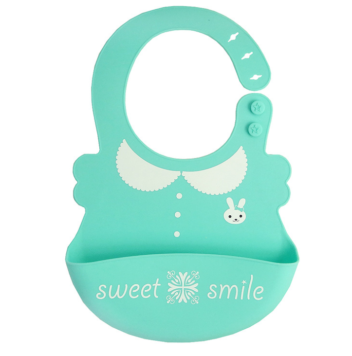 Baby Bibs Waterproof Silicone Feeding