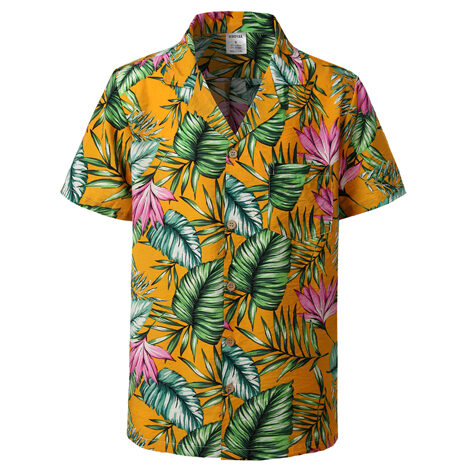 men shirts white Pattern fashion Collar Business