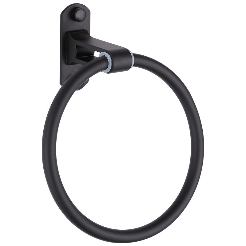 Non-Perforated Towel Ring Bathroom Rack