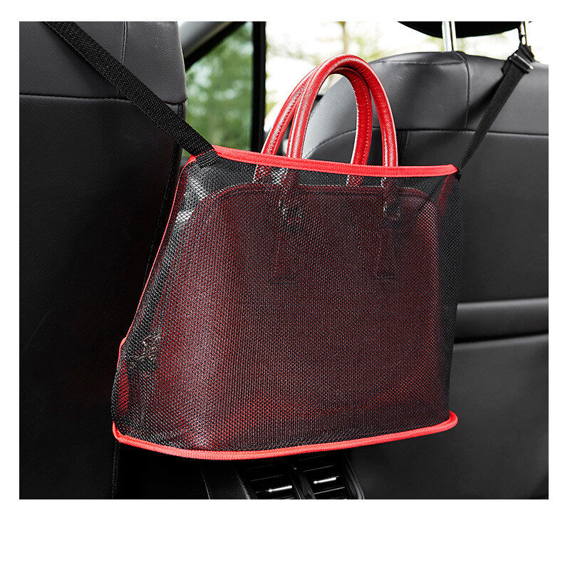 Car Net Pocket Handbag Holder Seat Storage