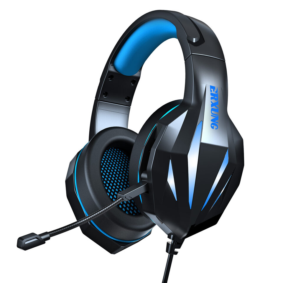 Headset Gaming With Luminous Wired
