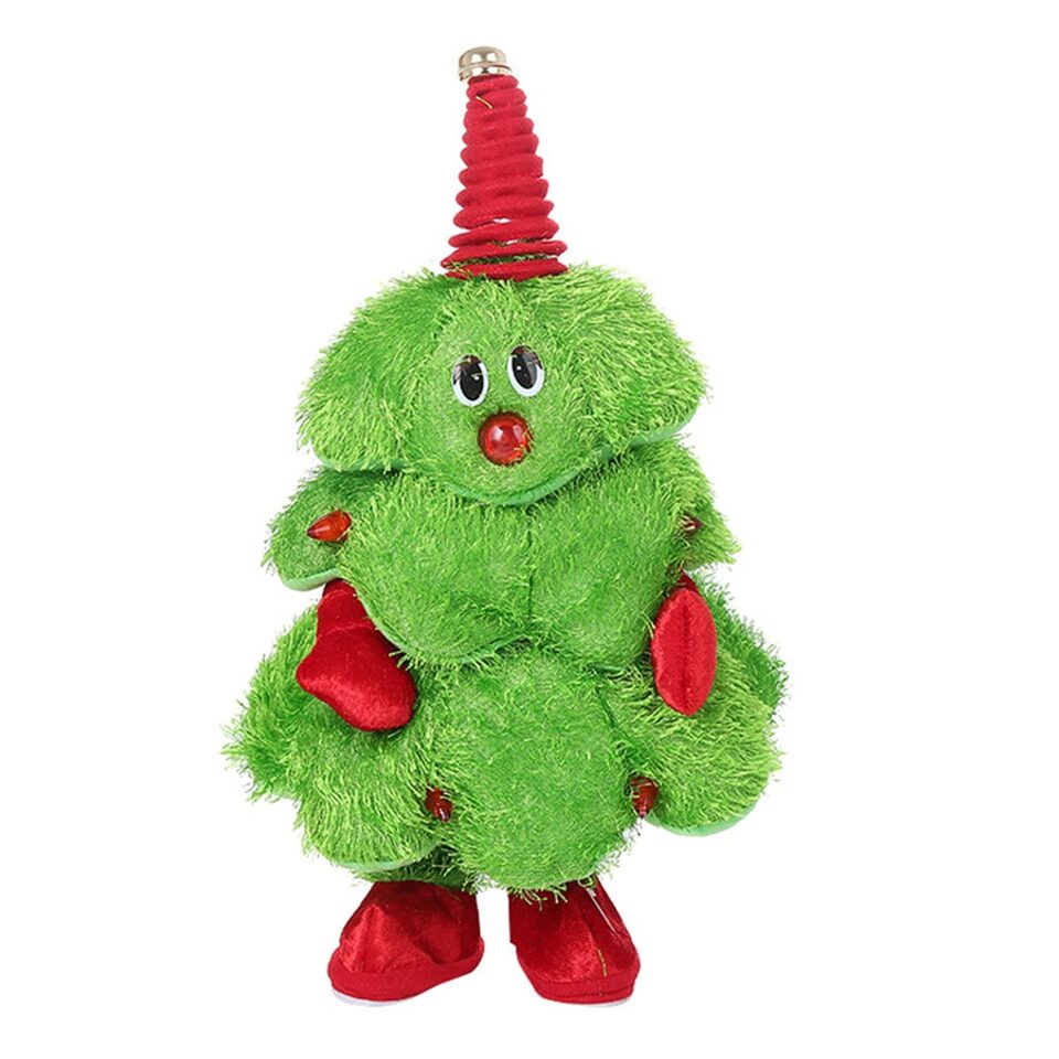 Wisted Wiggle Hip Christmas Tree Singing Dance Plush