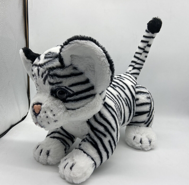 Genuine pet friend plush toy curious tiger girl