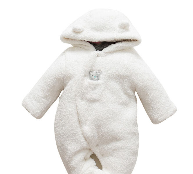 Baby clothes lamb winter cotton padded newborn skin