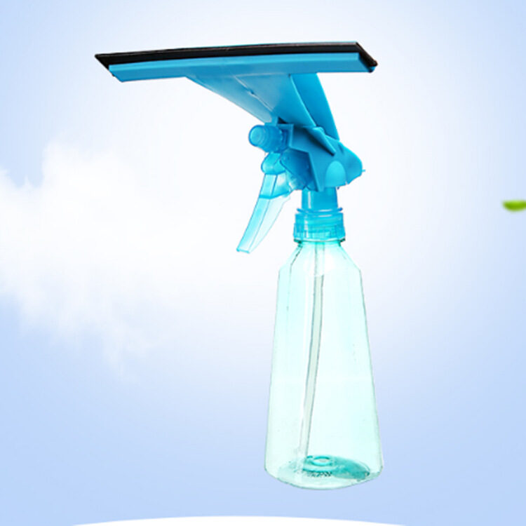 Glass Cleaning Brush with Water Spray Window Cleaner