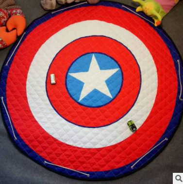 Ins cotton car storage mat toy mats Round