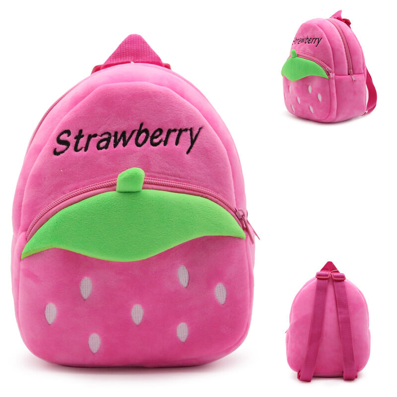 Children baby backpack young strawberry nursery Taobao