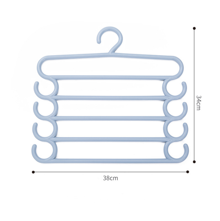 Stainless Steel Wardrobe Storage Type Pants Trousers Hanger