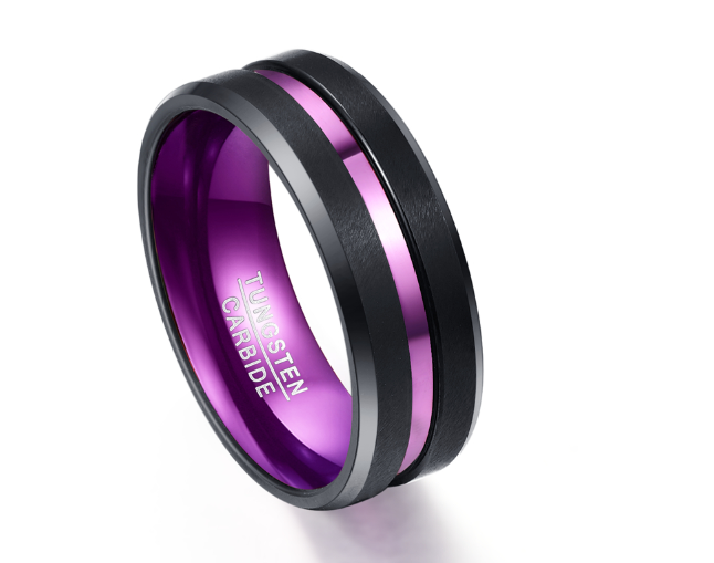 Purple party ring Groove