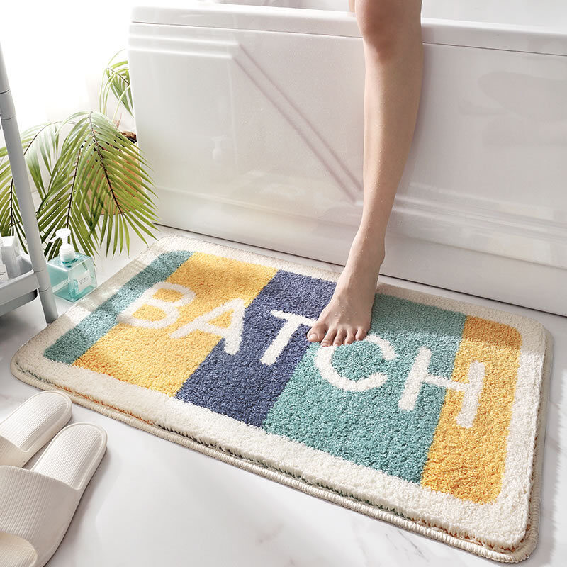Bathroom Absorbent Floor Mats For Non Slip