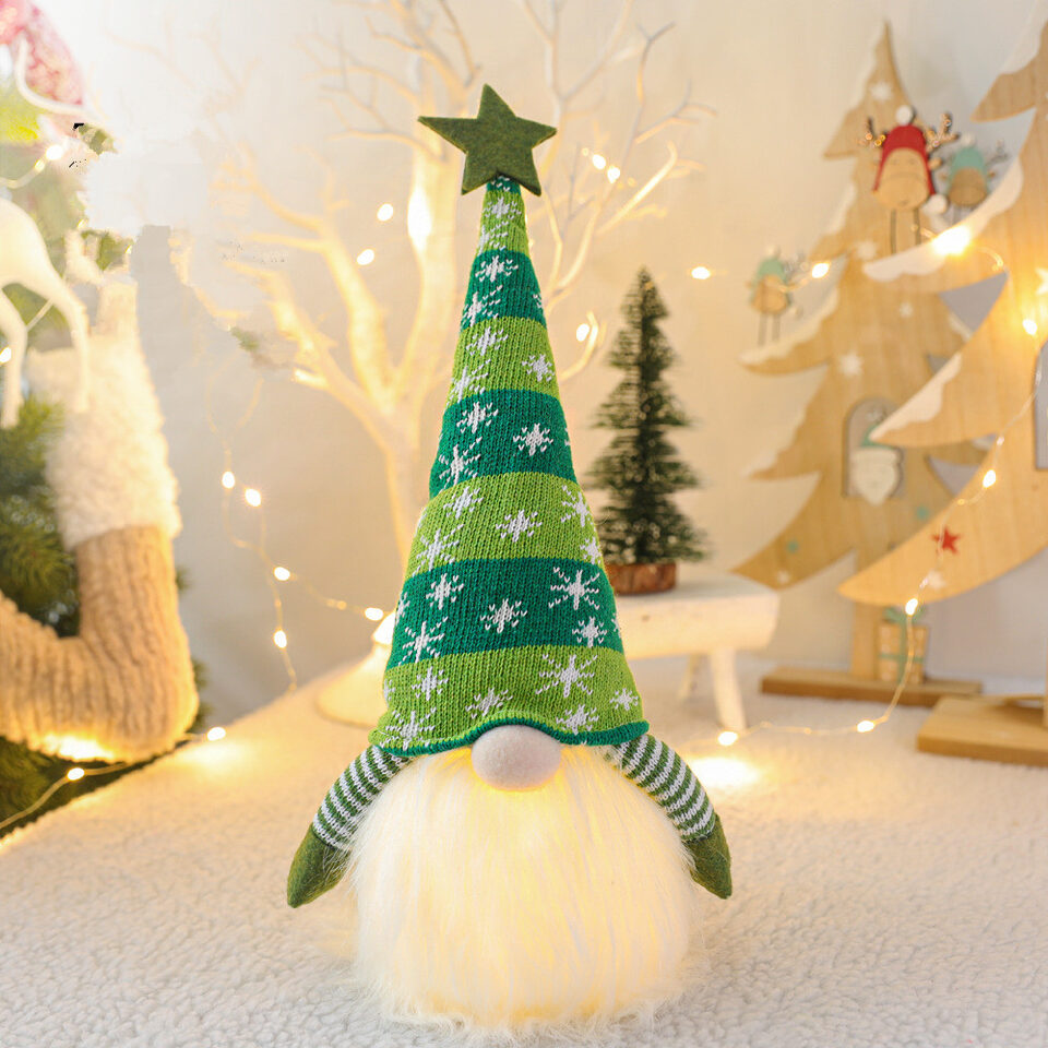 Christmas Gnome Faceless Doll Decorations For Home Decor