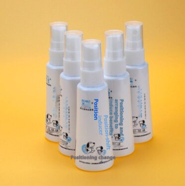 Pet positioning defecation inducer