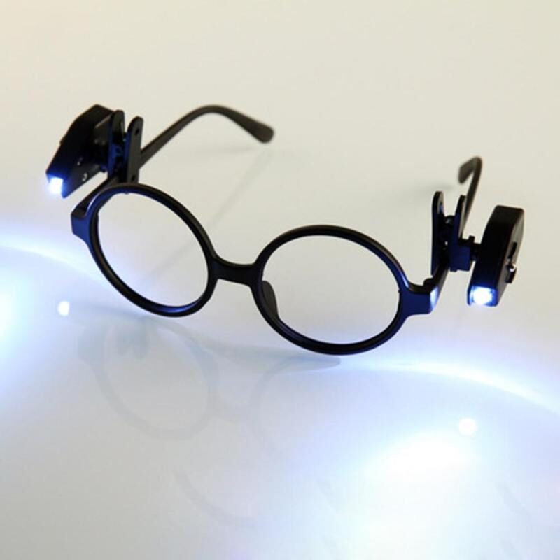 Mini LED Flashlight Glasses Light Adjustable New Eyeglass