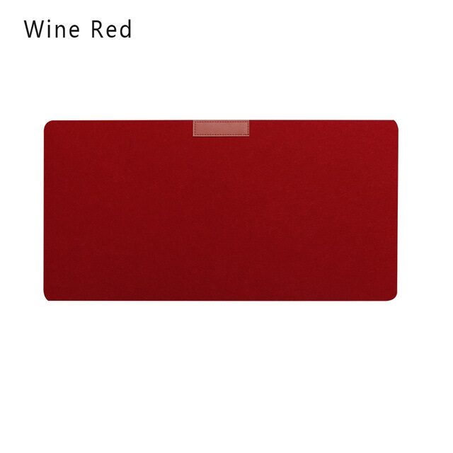 Felt gaming keyboard pad