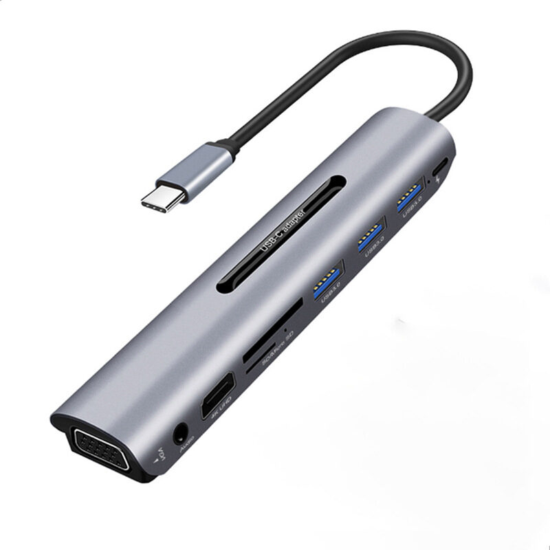 USB C HUB docking station 9 in 1Type-C